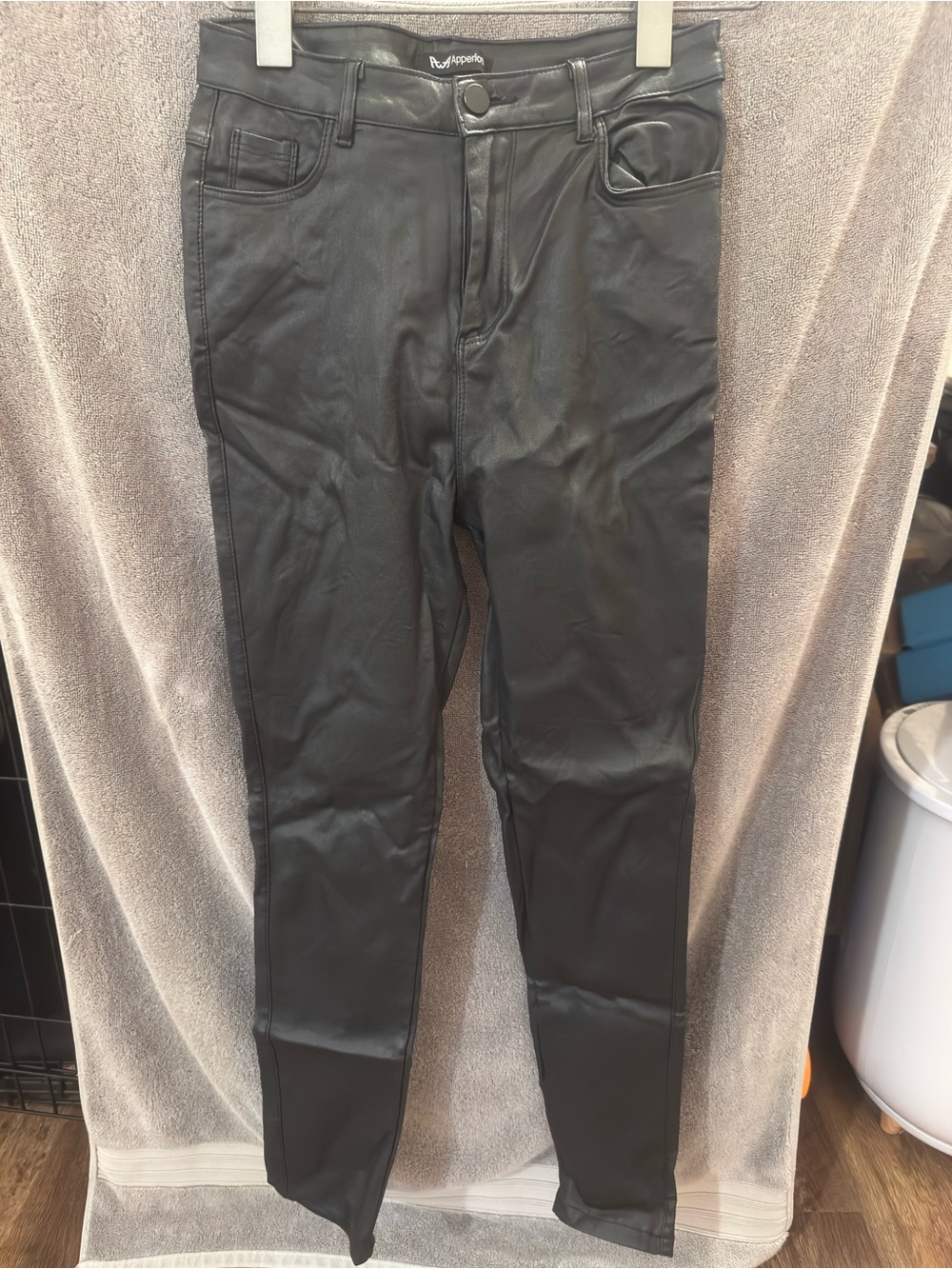 Pleather Skinny Pants